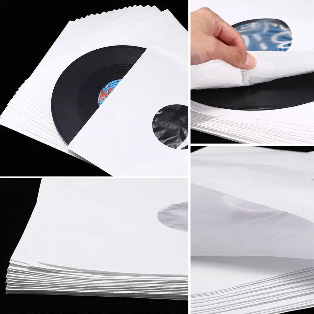 Vinyl Record Sleeves 7 10 12 Inch Paper Poly Lined Protection