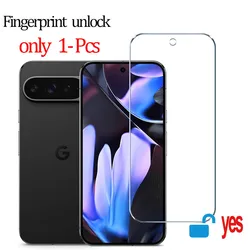 Fingerprint Unlock Tempered Glass Screen Protector - Pixel 10A (1Pcs Glass)