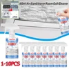 60ml Air Conditioner Cleaner Spray No Rinse Evaporator Air Conditioner Foam Coil Cleaner Strong Decontamination Agent for Car 2