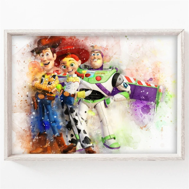 Diy Disney Diamond Drawing Cartoon Toy Story Buzz Lightyear Diamond  Embroidery Cross Stitch Kit Living Room Bedroom Home Decor - Diamond  Painting Cross Stitch - AliExpress