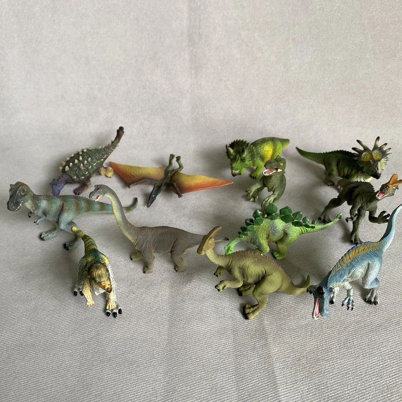 

Genuine bulk Jurassic dinosaur toy simulation animal model Tyrannosaurus Rex Allosaurus collection boy toy gift Anime Figure