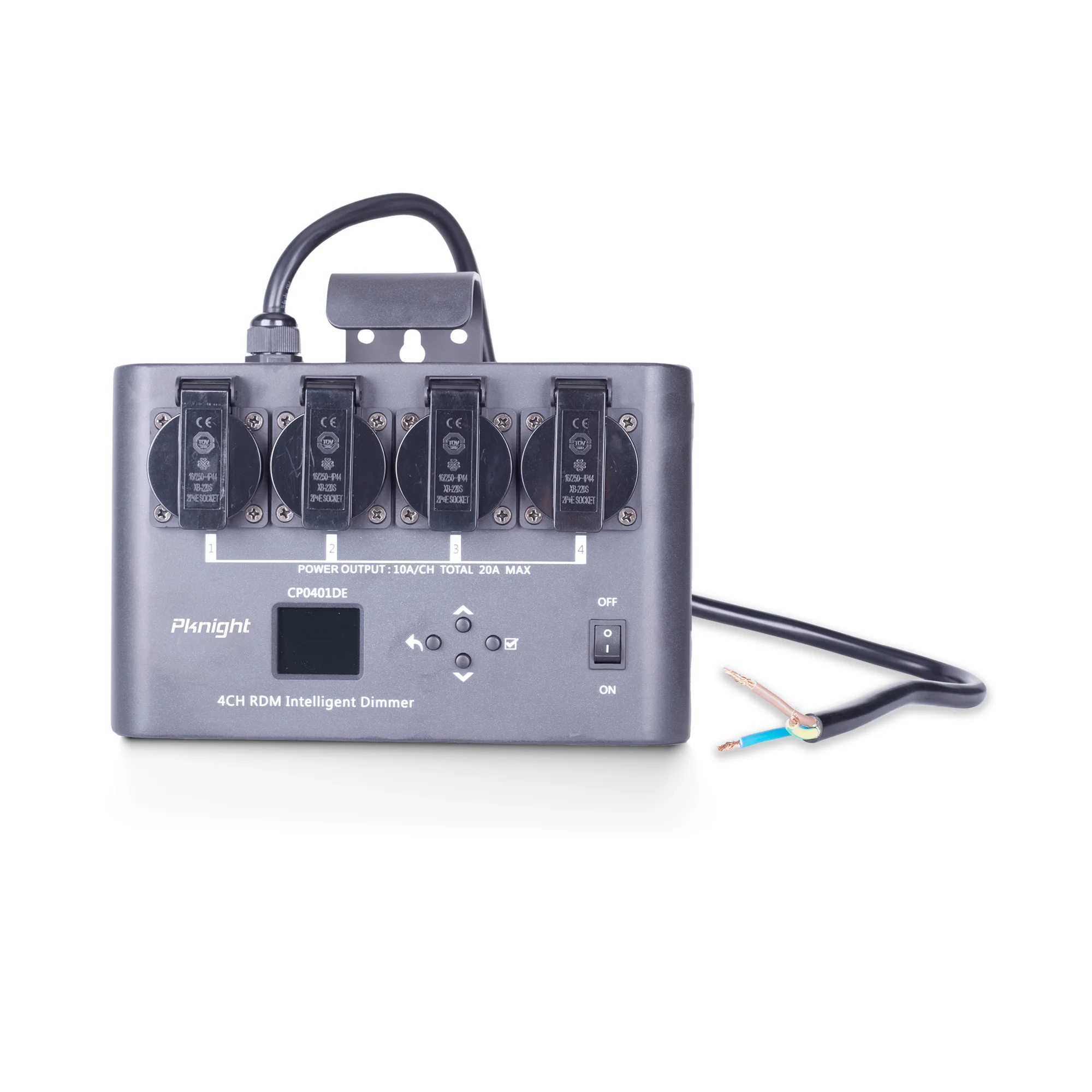 Pknight 4-channel RDM/DMX Dimmer/Switch/relay pack Lighting Accessories