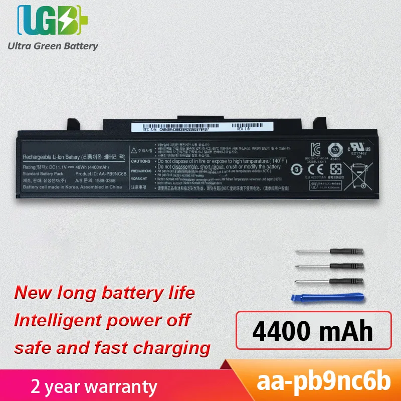 Новый аккумулятор для Samsung PL9NC6W NP350V5C PB9NS6B PB9NC6B R580 Q460 R468 R525 R429 RV511 |