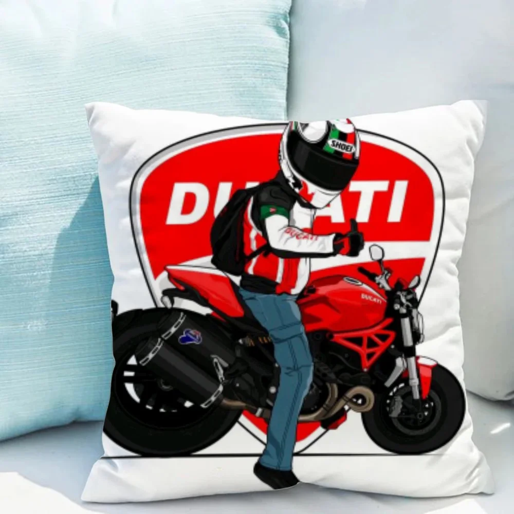 

D-Ducati Pillow Hugs Pillowcase 40*40 Decorative Cushions for Bed Cushion Cover 45x45 Duplex Printing Pillowcases 40x40 Covers