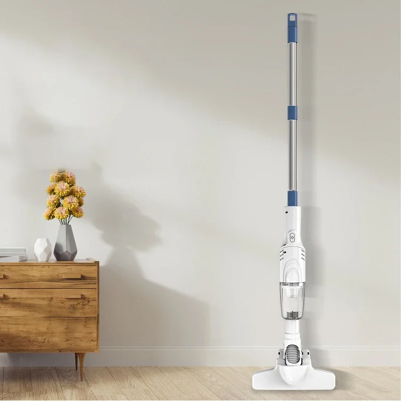 

Wireless Quiet Home Car Vacuum Cleaner with Mite Removing Function, 3-in-1 Design with 3 Brush Attachments, USB Rechargeable and