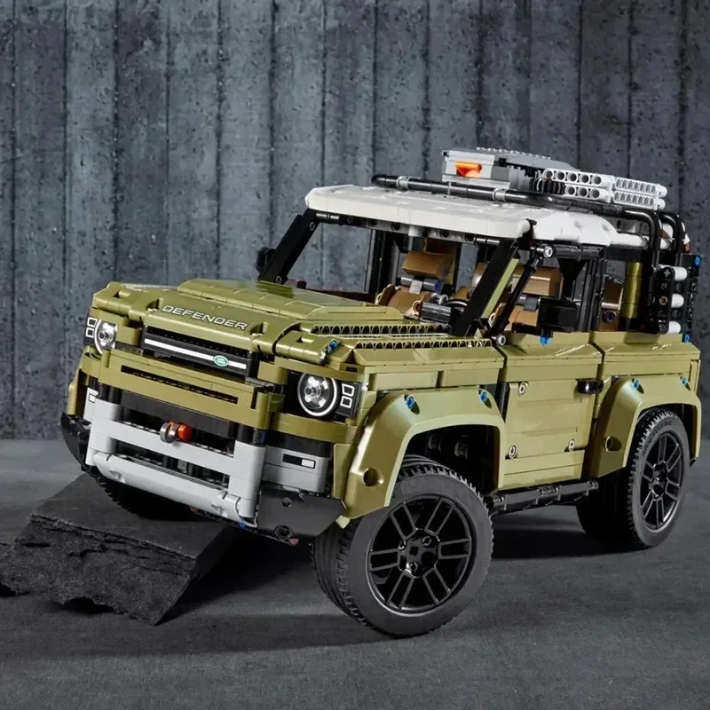 Offroad Defender Classic Car Building Block Set