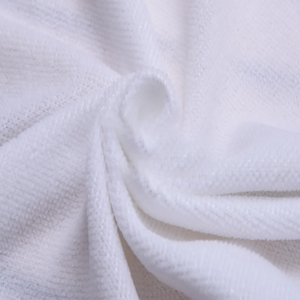 10pc White Soft Microfiber Fabric Face Towel Hotel Bath Towel Wash Cloths Hand Towels Portable Multifunctional Cleaning Towel 수건 5