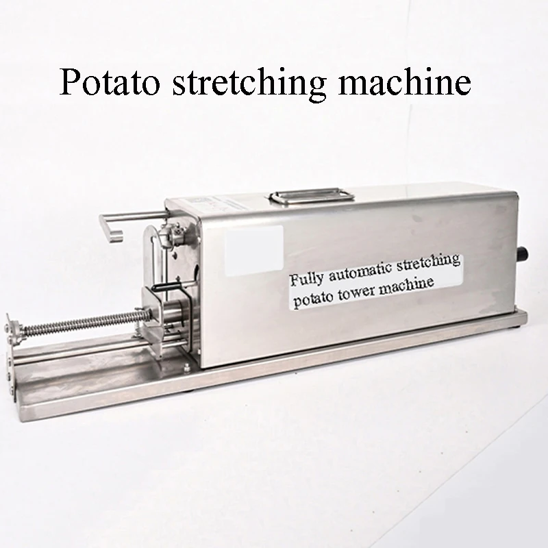 Quality Electric Tornado Potato Slicer Spiral Potato Machine Cutter Stainless Steel 220V Sausage Tower Cutter