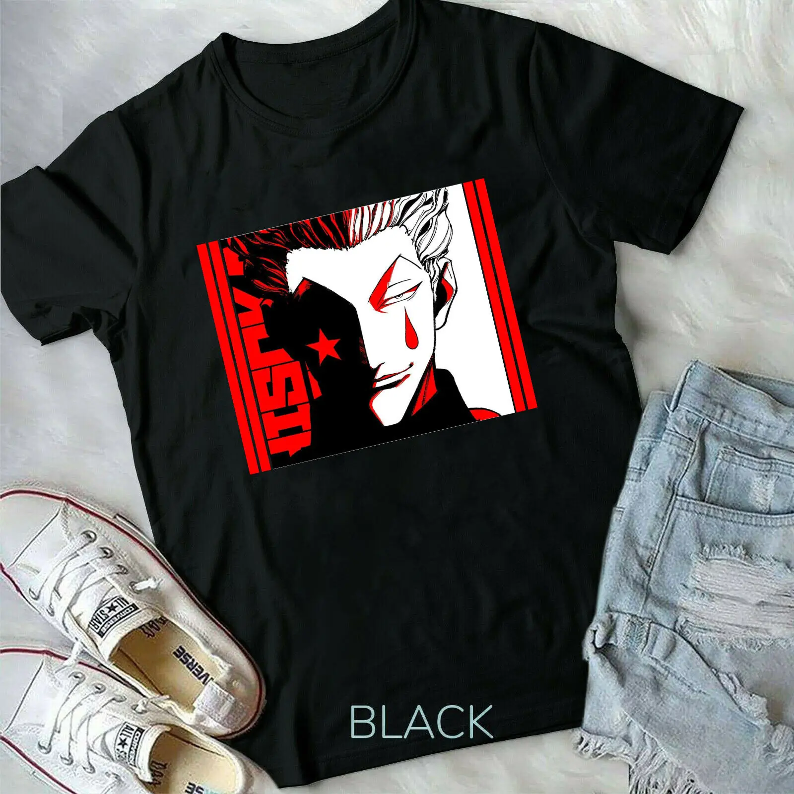

Hunter X Hunter Hisoka best anime manga Unisex T-Shirt