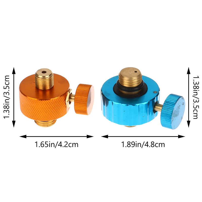 Outdoor Camping Burners Stove Adaptor Gas Filling Connector