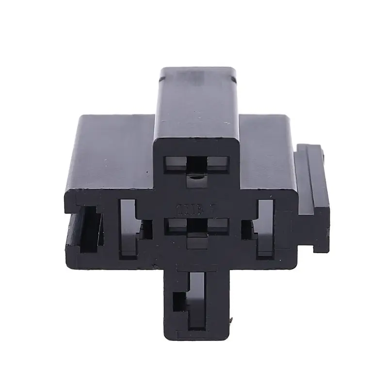 Soquete do conector do relé 5 pinos 40a com terminais 5x6.3mm carro caminhão veículo rela dropship