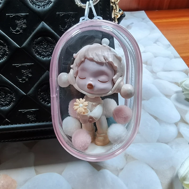 New Style Clear Nendoroid Dolls Outdoor Bag Transparent Mini Pouch For Little DIY Figure OB11 BJD Anime Cartoon Doll AC Toys GK