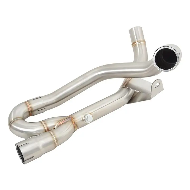 Slip On Mid Link Pipe For Suzuki SV650 SV650X 2016-2023 Motorcycle Exhaust Tips Mufflers Connect Tube Stainless Steel - Image 5