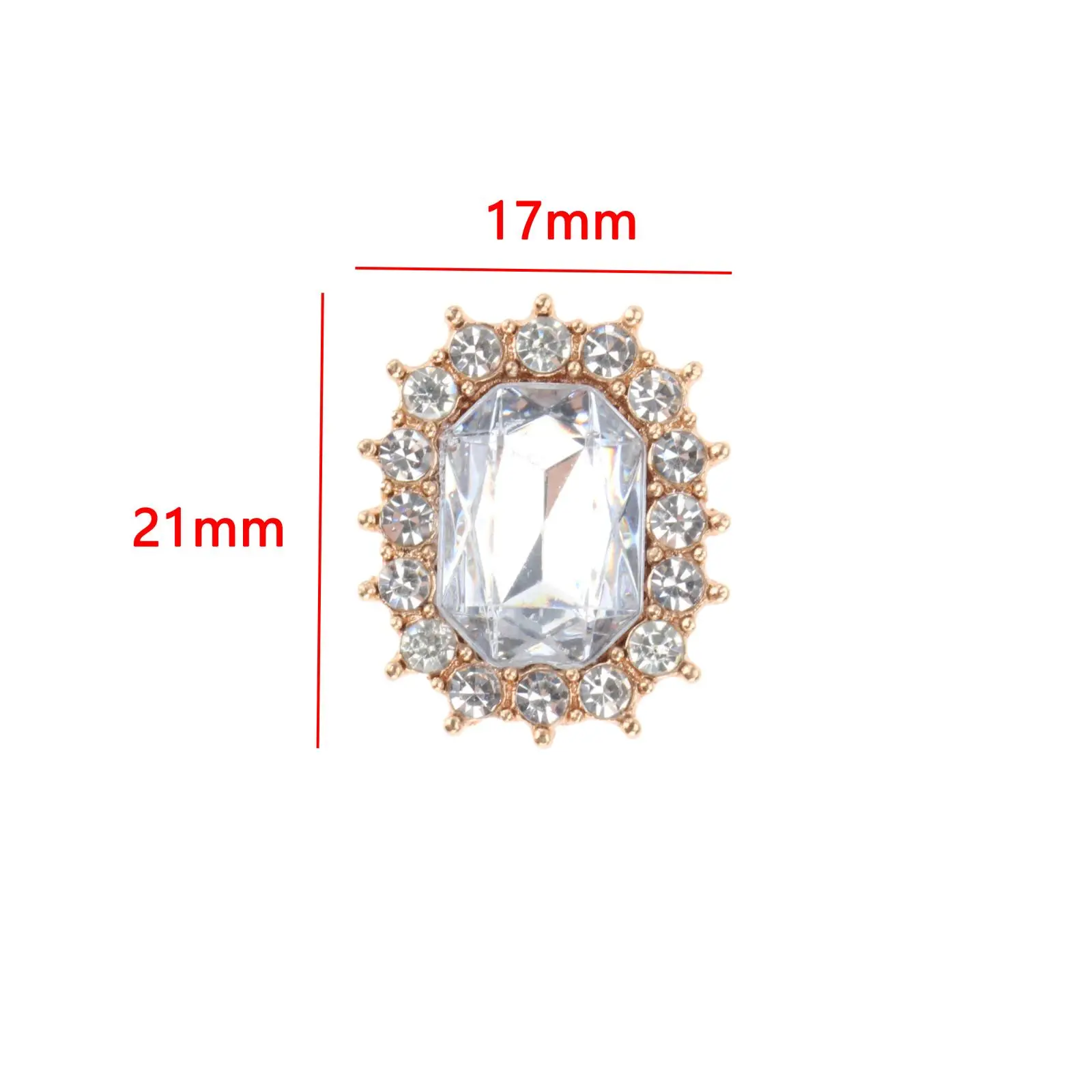 10pcs Rhinestone Cabochons Flat Back Embellishments For Wedding Phone Case Decoration Jewellery Making images - 6