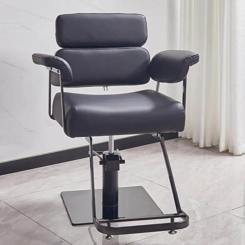 Rolling Barber Chairs Comfortable Barbershop Hairdresser Vanity Beauty Chair Stylist Facial Silla Giratoria Luxury Furniture modern cosmetic barber chairs facial vanity comfortable stylist barber chairs ergonomic silla de barbero luxury furniture