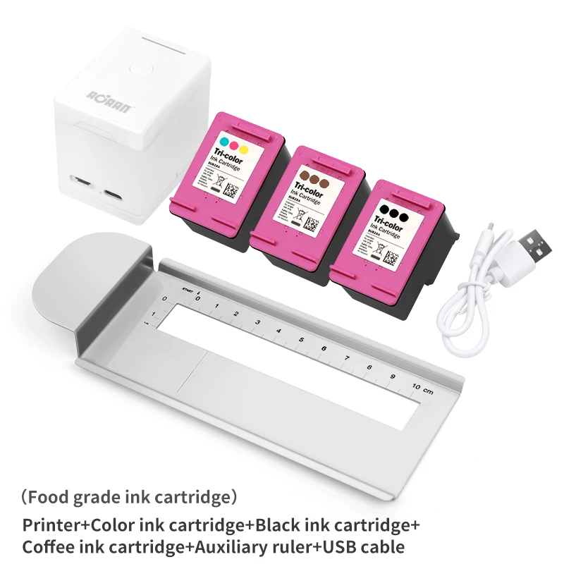 Aortan-ミニポータブルカラープリンター、スマートフォンワイヤレス 