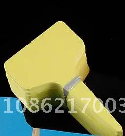 

Garden Labels Plant Classification Sorting Sign Tag Ticket Plastic Writing Plate Board 10/50/100Pcs Plug In Card White