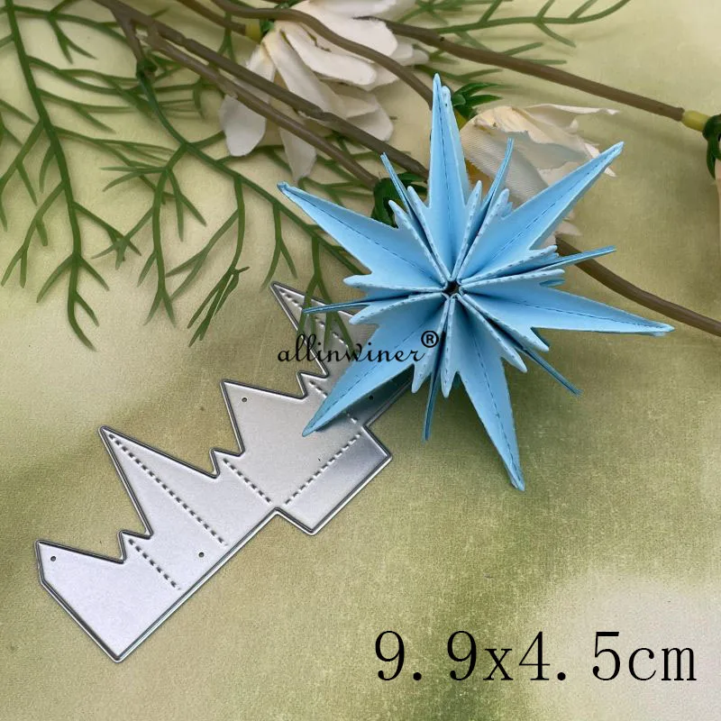 Fustelle per scrapbooking, stampi fai da te in metallo, per scrapbooking, scrapbooking, biglietti da ritagli, stencil - argento
