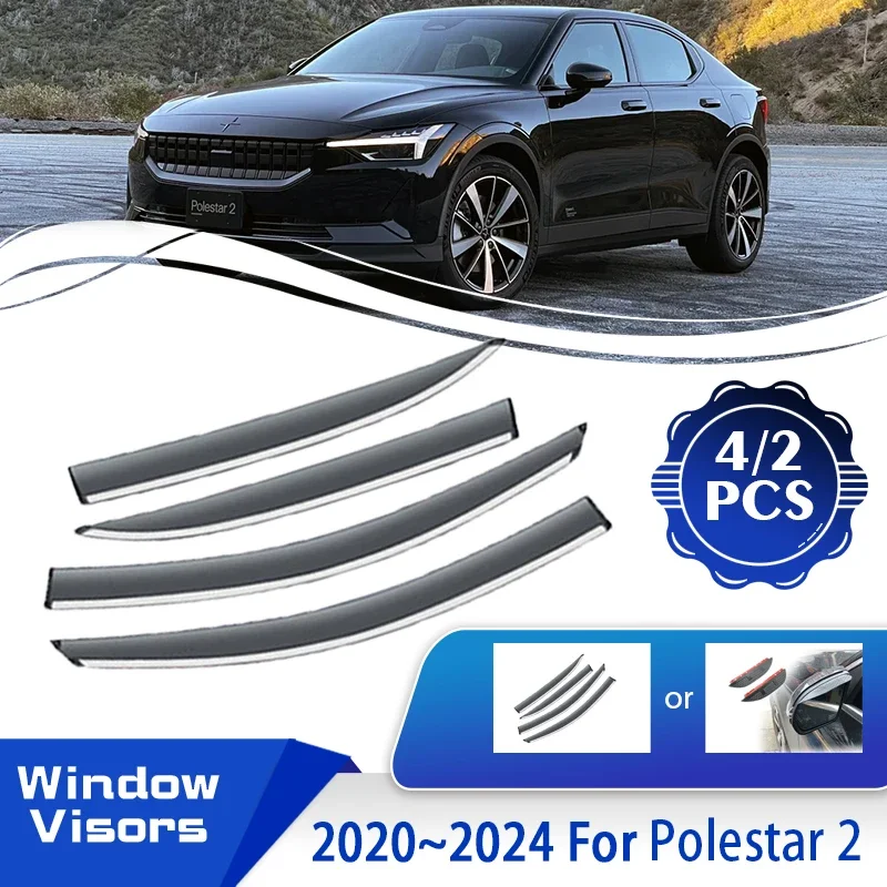 CarRainDeflectorsForPolestar220202021202220232024CarWindow