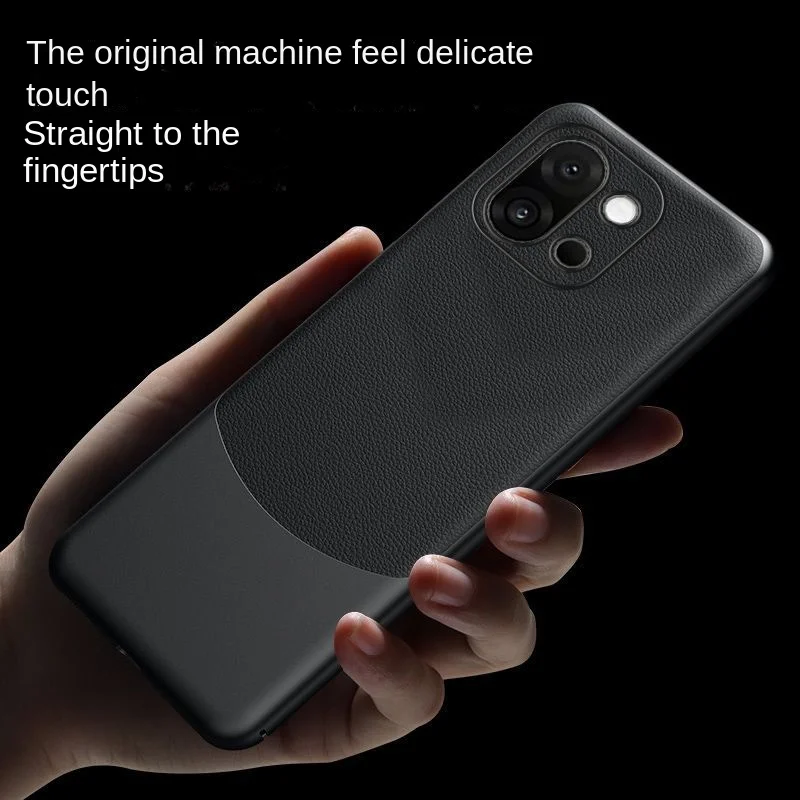 Luxury PU Leather Skin Magnetic Protective Back Cover Case