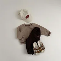 2025 شتاء جديد الطفل الصوف السراويل لطيف الرضع بناطيل تدفئة أطفال بنين بنات سراويل تقليدية طفل سراويلي حريمي ملابس الأطفال 4