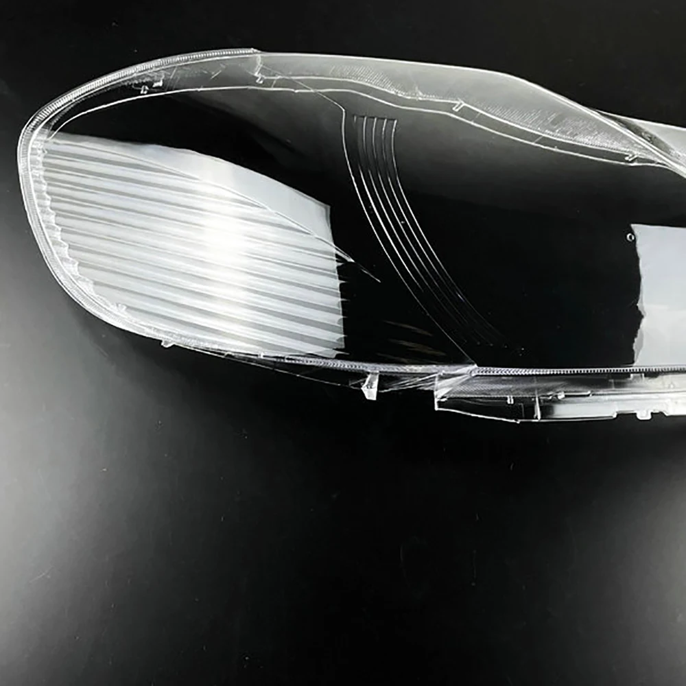  Pair Headlight Transparents Lens Cover Shell PC Lamp
