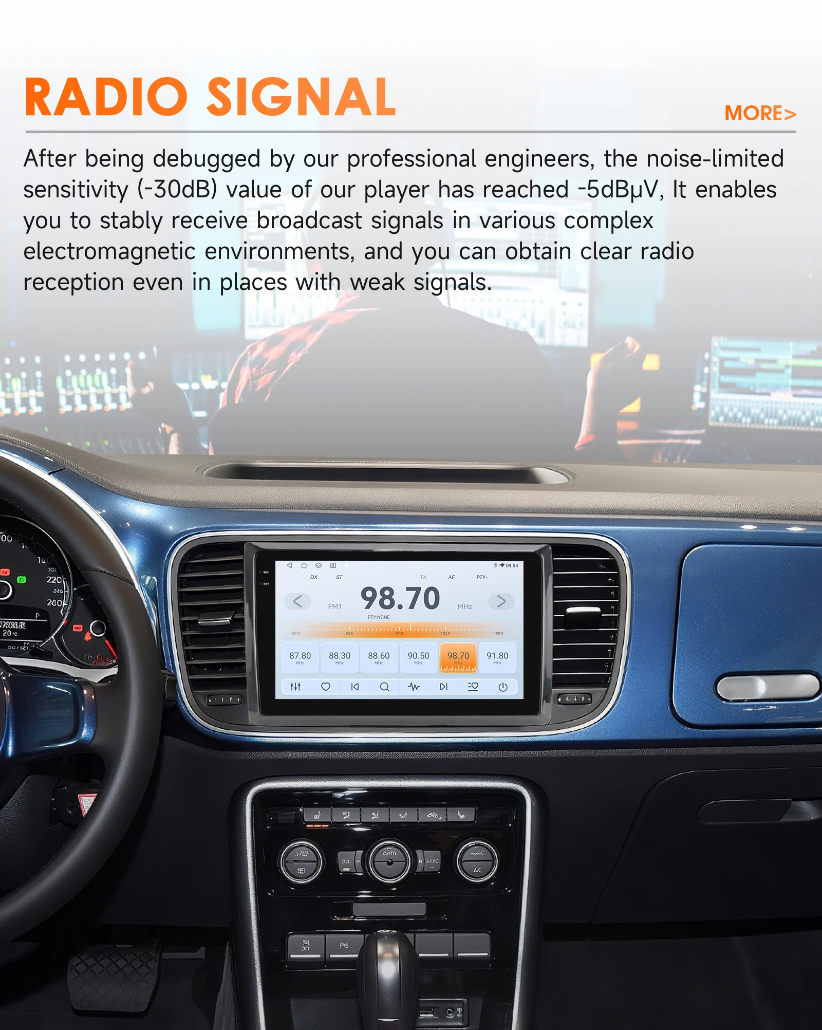Hizpo Smart Car Intelligente Systeme für Volkswagen Beetle A5 2011-2019 Multimedia GPS-Player 2din Android Autoradio CarPlay 6115 – Detail 19