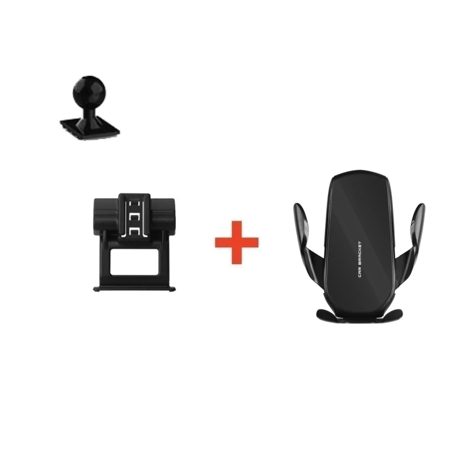 Universal 360° Adjustable Car Phone Mount with Base and Rotating Design