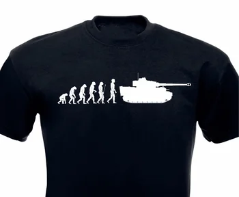 Vi 88 Mm Tank Germany T-Shirt 100% Cotton Short Sleeves Hip Hop Fashion Casual T Shirts Evolution T-Shirt 1