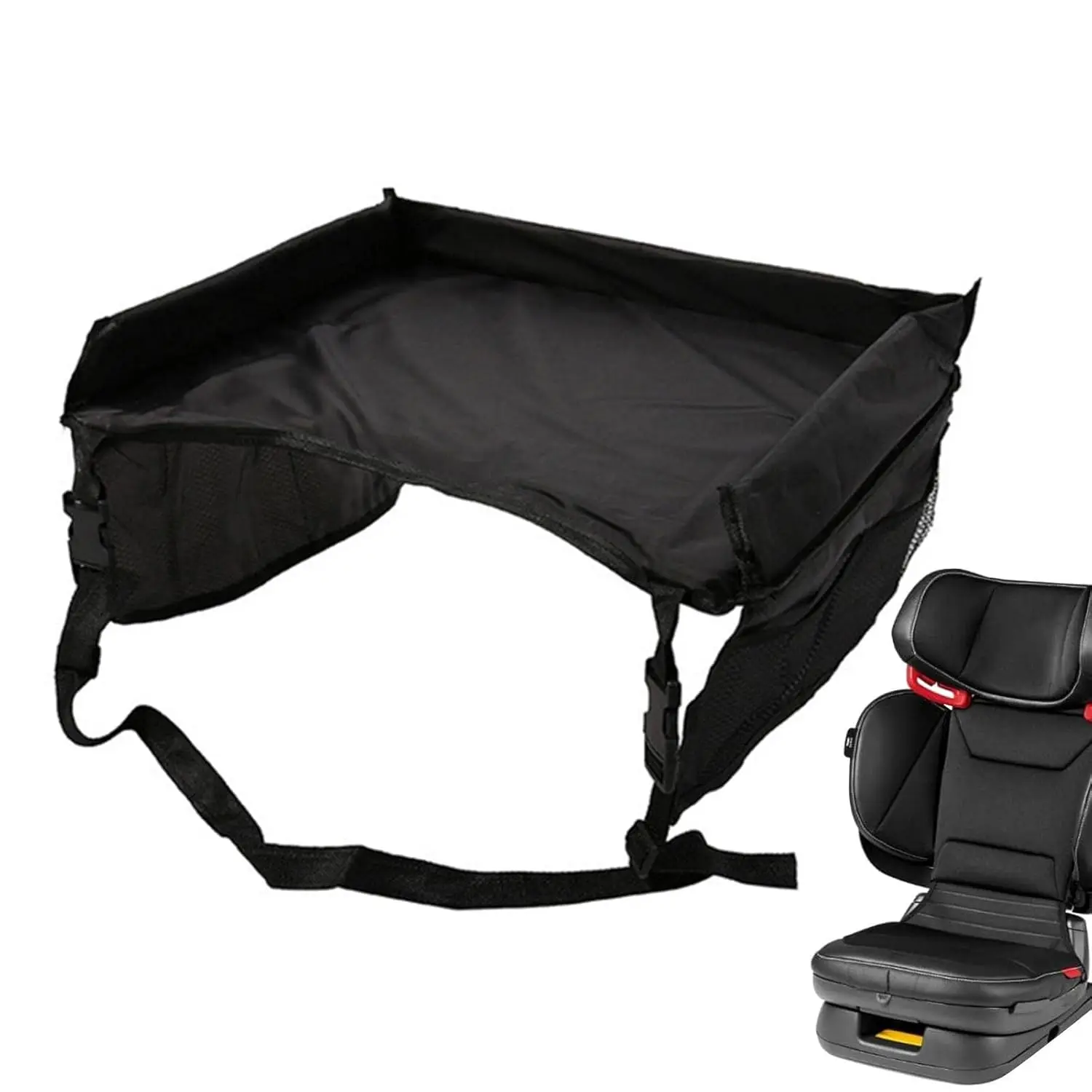 Back Seat Car Tray for Snacks Toys and Activities Fits Most Universal Car Seats Traveling with Kids