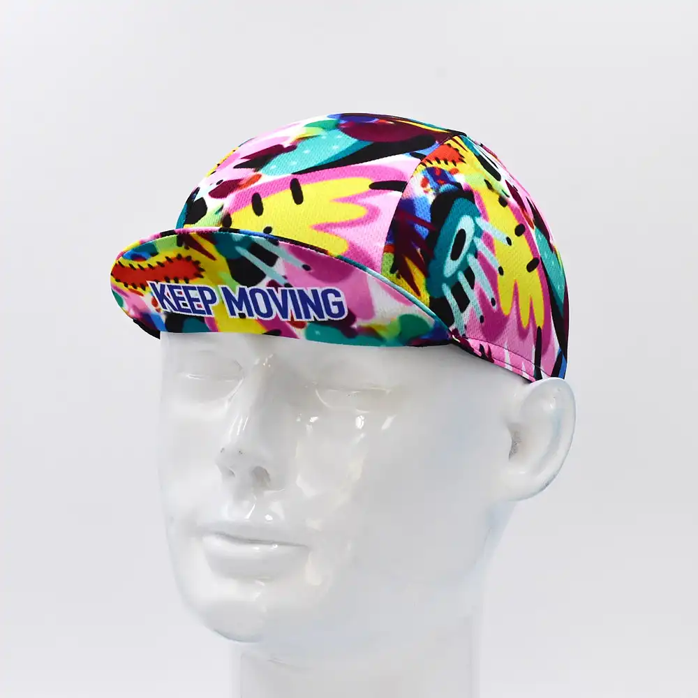 Cycling Cap Multi Styles Colors Keep Moving Classical Breathable Unisex Gorra Ciclismo JIASHUO