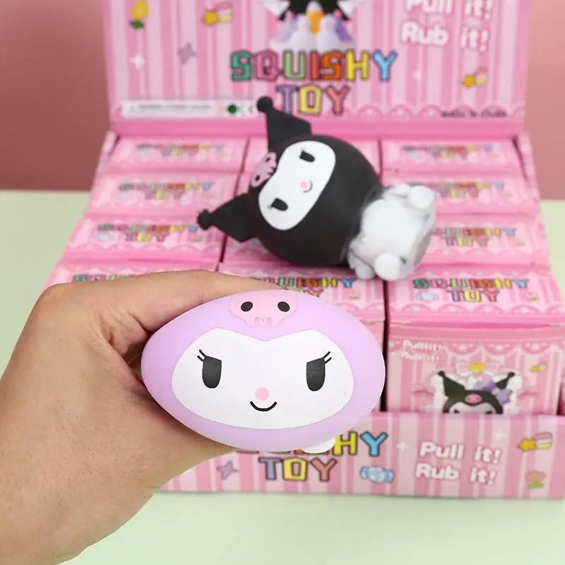 Fidget Toys Antistress Spotify Premium Toys Sanrio Cinnamoroll Kuromi Ction Toy Figure Antistress Pinch Adult Kids Ball Gift