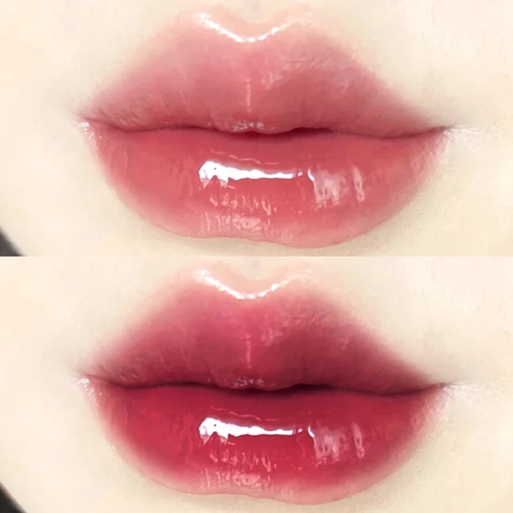 Mirror Moisturizing Lipstick Non-dipped cup Lips Plumper Long Lasting Shiny Lip Gloss Lips Tint Makeup Jelly Lip Glaze Lipsticks