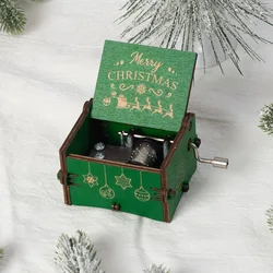 Elegant Hand-Crank Music Box - Anime Theme Holiday & Birthday Decoration Gift (02)