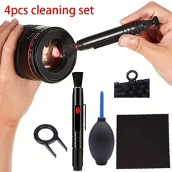 Enhanced Camera and Screen Cleaning Kit - Air Blower and Cloth Cleaner (4in1 Kit)