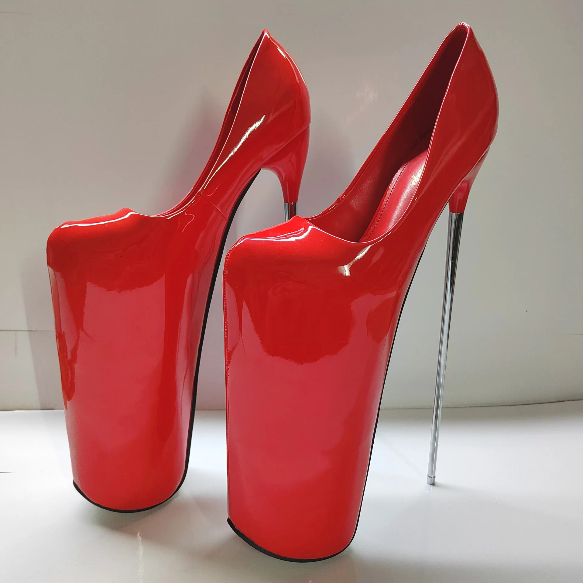 Crossdresser Stilettos Sexy 30cm Metal Ultra Thin High Heels