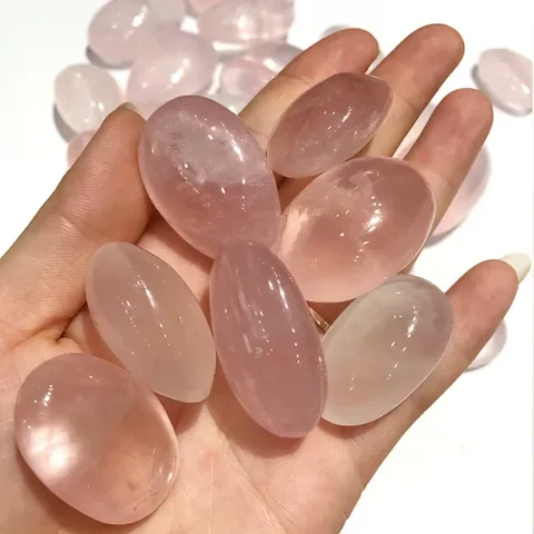 

100g Natural Rose Quartz Pink Crystal Rock Chip Healing Reiki Chakra Gravel Stone Minerals Specimen Health Decoration Collection
