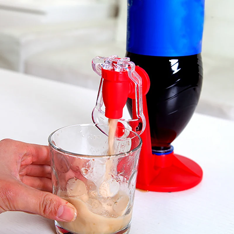 Water dispenser beverage dispenser Coke Bottle Inverted Water Dispenser Beverage Switch Hand Pressure Household Absorption