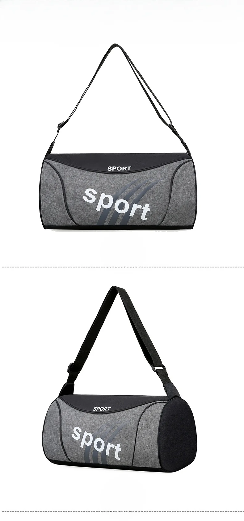Borsa da uomo sportiva e fitness 2024 Zaino portatile da viaggio a breve distanza con stampa a spalla piccola_voghion.com