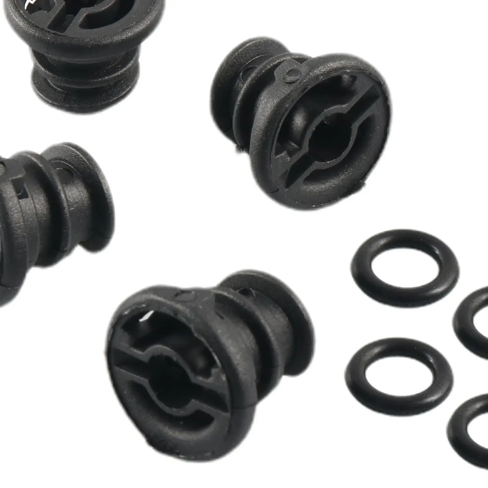 4 Pieces Engine Oil Drain Sump Plug 06L103801 with Gasket O Rings Replacement for Volkswagen Golf Passat B8 Beetle