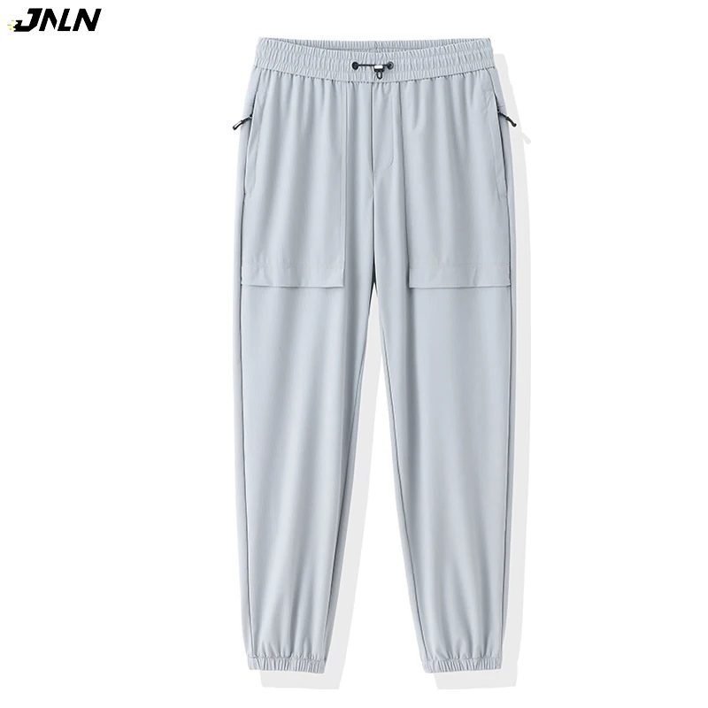 JNLN Unisex Summer Pants Hiking Camping Trekking Climbing Elasticity Waterproof Jogger Pants Men Women Outdoor Mountain Trousers