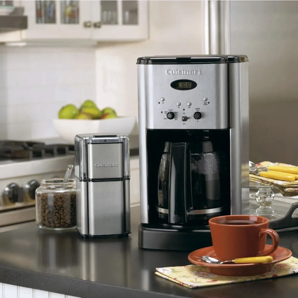 CUISINART BREW CENTRAL 12-CUP PROGRAMMABLE COFFEE MAKER WITH BRUSHED METAL  TRIM