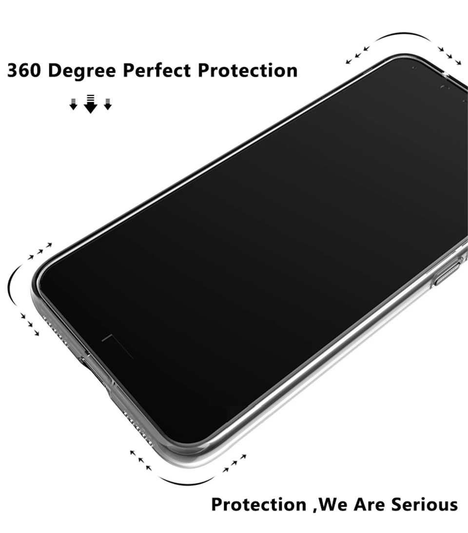 Luxuriöse transparente Handyhülle für OnePlus 6 6T 7, 7T 8, 8T Pro, einfache weiche Silikonhülle – Detail 5