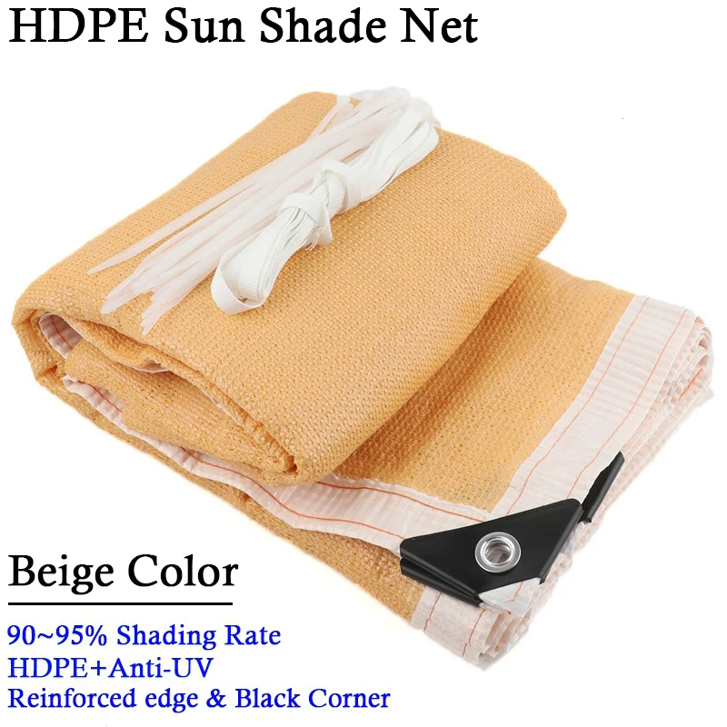Description Picture 5 of itemNew Style HDPE Sun Shade Net UV Blocked Succulents Plants Sun Protection Cover Balcony Terrace Privacy Net Pergola Shading Nets