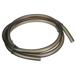 Enhanced Fuel Line Hose | Durable Rubber Petrol Tube | Gas Oil Pipe Replacement (Black)