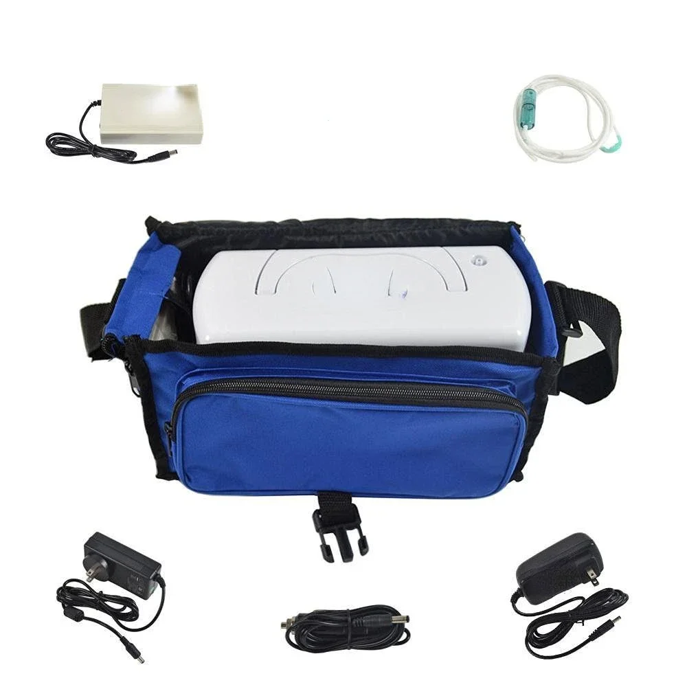 

With Battery for HomeConcentrator Travel and Car Use Low Noise Portable Oxygen