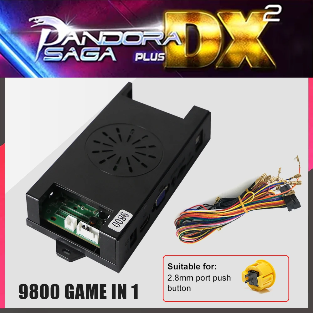 Pandora Saga Box DX2 9800 in 1 PCB Family Mainboard Retro Arcade