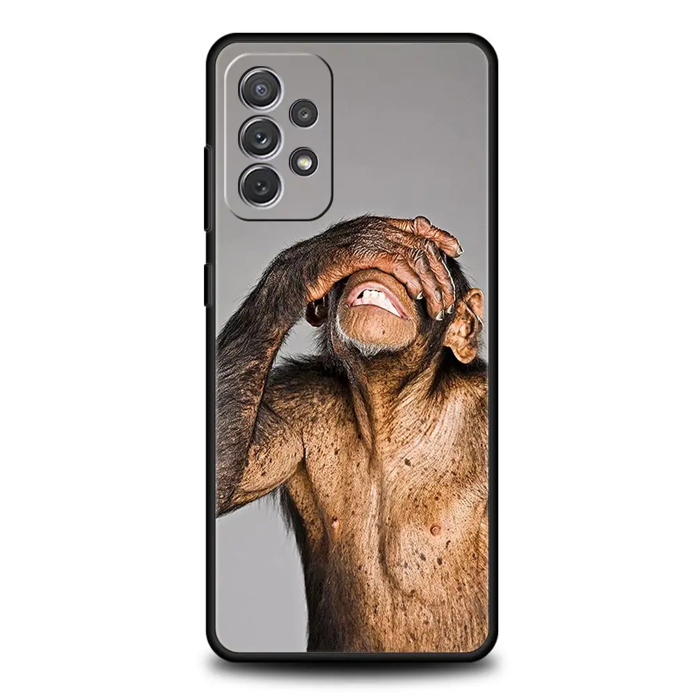 Cute and Playful Monkey Design Phone Case Cover