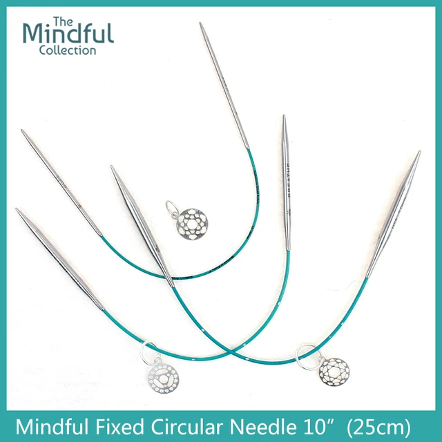 NEW Knitter's Pride Mindful Collection 10 inch (25 cm) Stainless Steel  Circular Knitting Needles - AliExpress