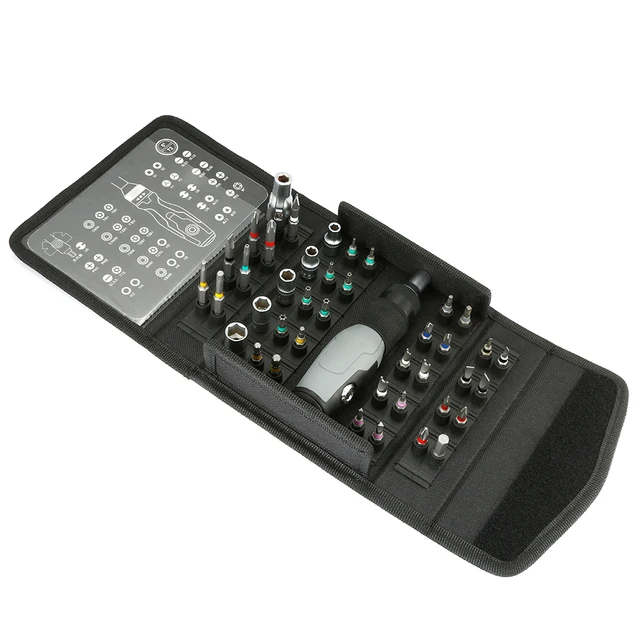 Set di cacciaviti a cricchetto chiave esagonale magnetica strumenti di riparazione del Computer strumenti di riparazione rapida per bici da auto Ket vanadio multidirezionale 5